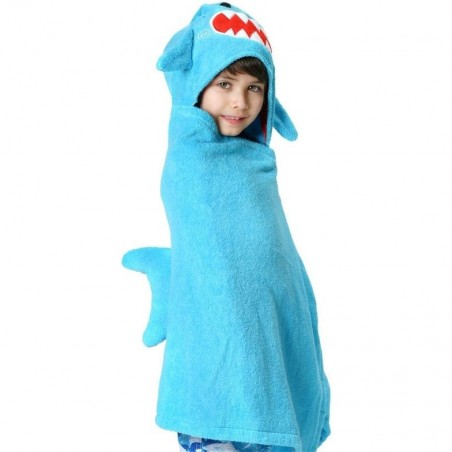 Sherman le requin serviette enfant - Capes De Bain Enfant