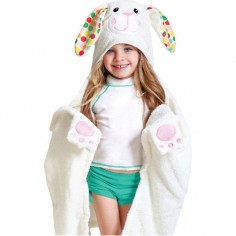 Bella le lapin serviette enfant - Capes De Bain Enfant 2