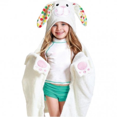 Bella le lapin serviette enfant - Capes De Bain Enfant