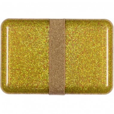 Boite à lunch paillettes or - A Little Lovely Company