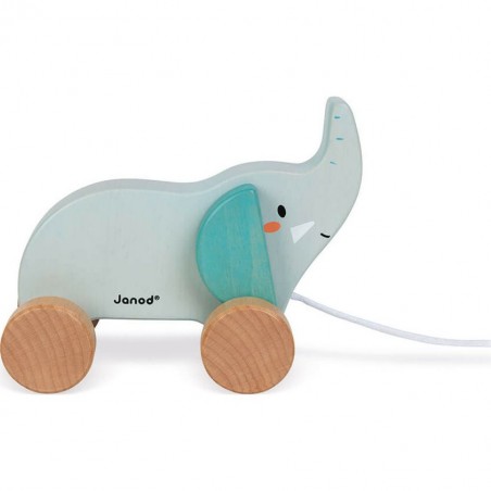 Eléphant à tirer WWF - Janod