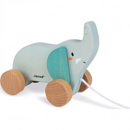 Eléphant à tirer WWF - Janod