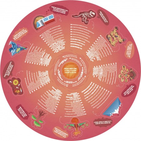 Puzzle circulaire lumineux 36 pièces : centre de la terre - Hape