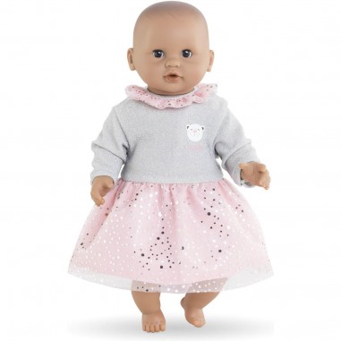 Vêtement pour mon premier poupon 30 cm : robe soir de fête - Corolle
