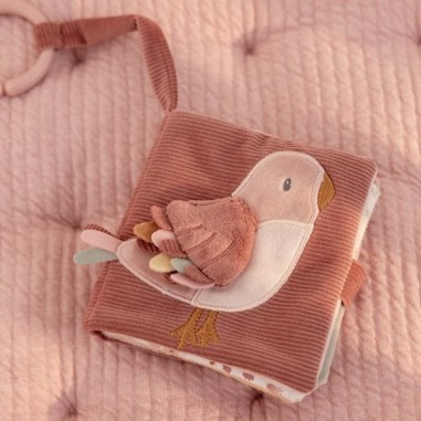 Livre en tissu pour poussette Flowers & Butterflies - Little Dutch