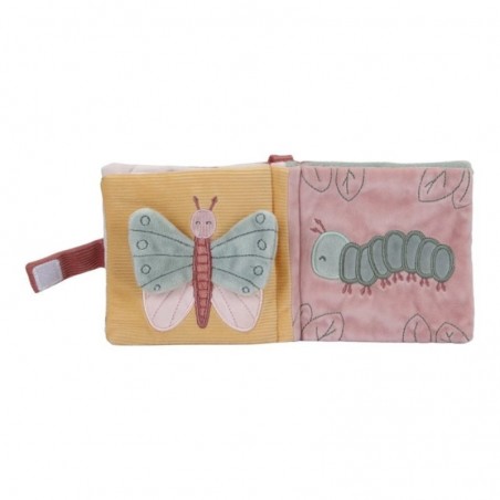 Livre en tissu pour poussette Flowers & Butterflies - Little Dutch