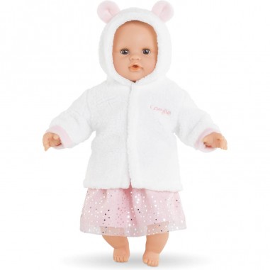 Corolle - Vêtements pour bébé Corolle 30 cm - manteau hiver en fleurs