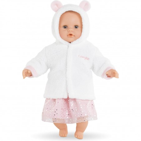 Vêtement pour mon premier poupon 30 cm : manteau soir de fête - Corolle