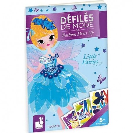 Cahier créatif fées à habiller-Défilés de Mode petites fées