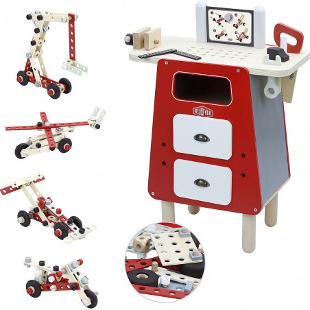 Etabli bricolage en bois Atelier - Jeu de construction - Vilac