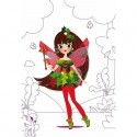 Cahier créatif fées à habiller-Défilés de Mode petites fées - Janod