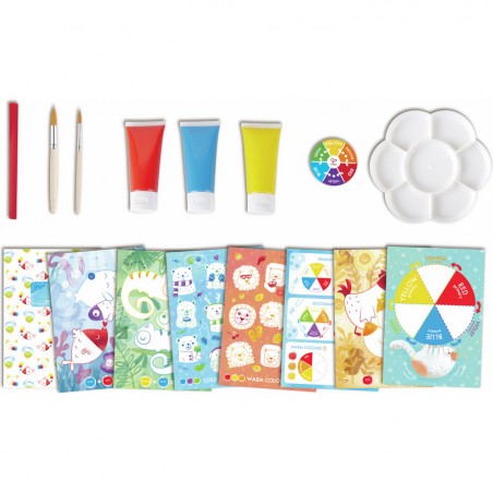 Coffret artistique mélange des couleurs - Hape
