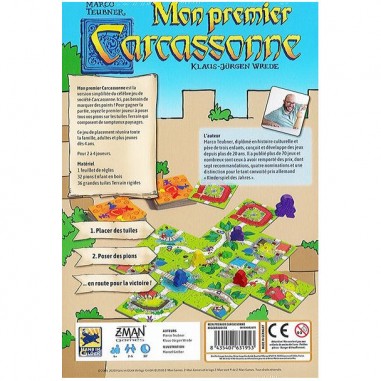 Mon premier Carcassonne - jeu de pose de tuiles - Hans Im Glück