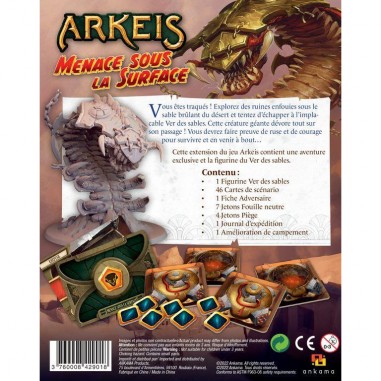 Arkeis - Menace sous la Surface - Jeux de société - Ankama