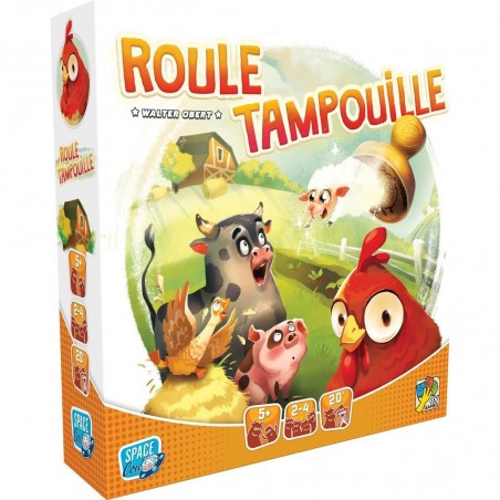 Roule Tampouille - Jeu de Société dès 5 Ans - Space Cow