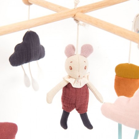 Mobile en bois Moulin Roty - Après la Pluie