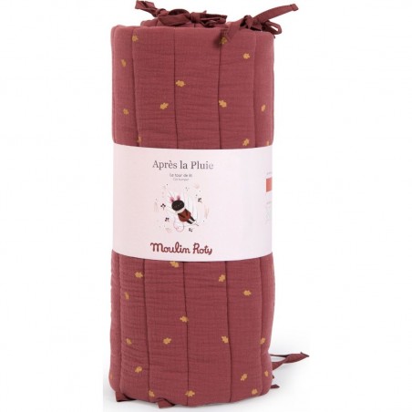Tour de lit terracotta Après la Pluie - Moulin Roty