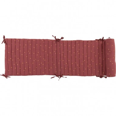 Tour de lit terracotta Après la Pluie - Moulin Roty