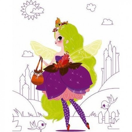 Cahier créatif fées à habiller-Défilés de Mode petites fées