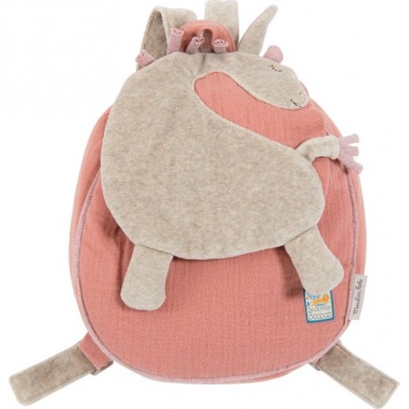 Sac à dos girafe "Sous mon Baobab" - Moulin Roty