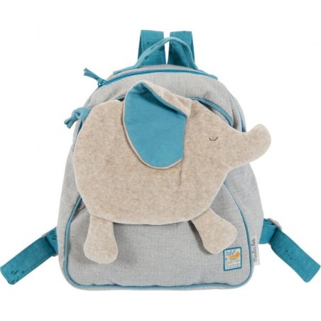 Sac à dos éléphant Sous mon Baobab - Moulin Roty