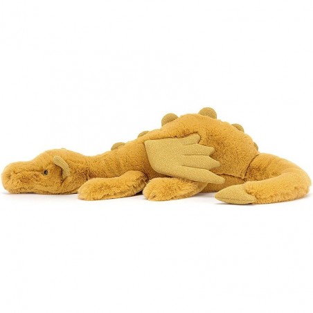 Peluche Dragon Golden 50cm - Couleur Or