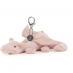 Peluche Bijou de Sac Dragon Rose - Bag Charm - Jellycat