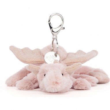 Bijou de Sac Dragon Rose - Bag Charm - Jellycat