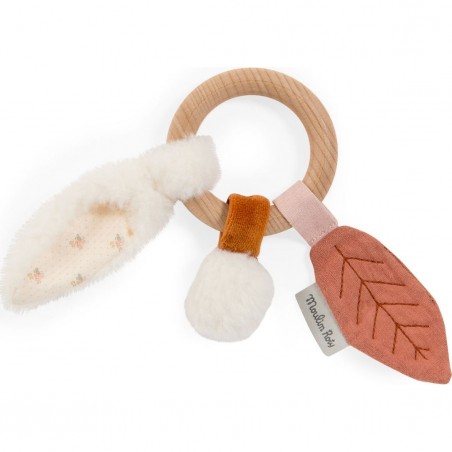 Hochet bois lapin Après la Pluie - Moulin Roty