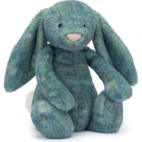 Lapin de luxe timide azur - Bashful Bunny - Jellycat
