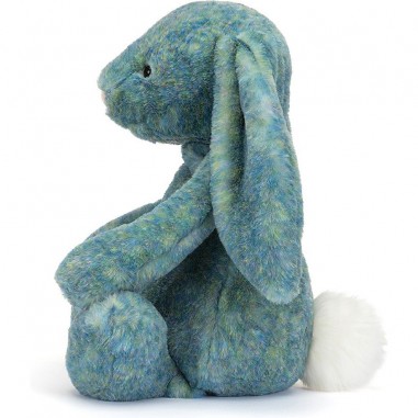 Lapin de luxe timide azur - Bashful Bunny - Jellycat
