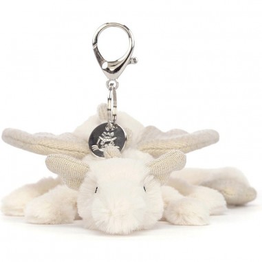 Bijou de Sac Dragon des Neiges - Snow Bag Charm - Jellycat