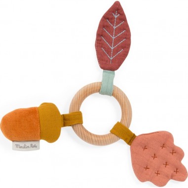 Hochet bois chêne Après la Pluie - Moulin Roty