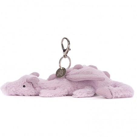 Bijou de sac dragon lavande - Lavender Bag Charm - Jellycat