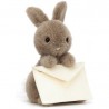 Peluche Lapin messager - Messenger Bunny - Jellycat