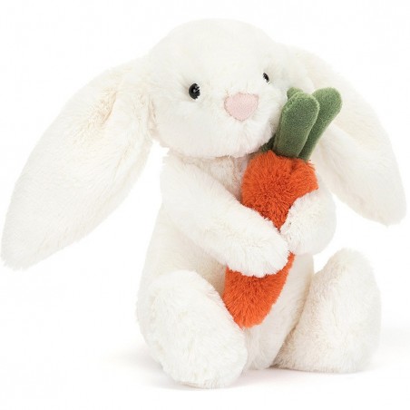 Lapin timide à la carotte - Bashful Bunny with Carrot - Jellycat
