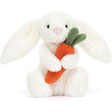 Lapin timide à la carotte - Bashful Bunny with Carrot - Jellycat