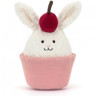 Cupcake lapin dessert délicat - Dainty Bunny - Jellycat