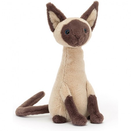 Chat Siamois Iris - Siamese Cat - Jellycat