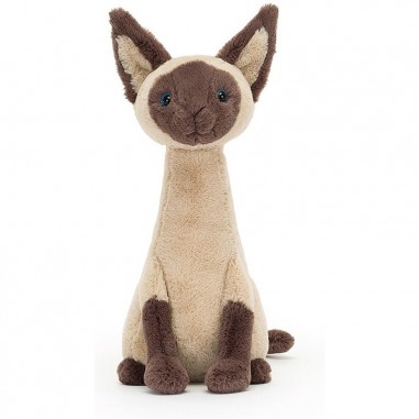 Chat Siamois Iris - Siamese Cat - Jellycat
