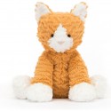Peluche Chat roux Fuddlewuddle - Ginger Cat 23 cm - Jellycat