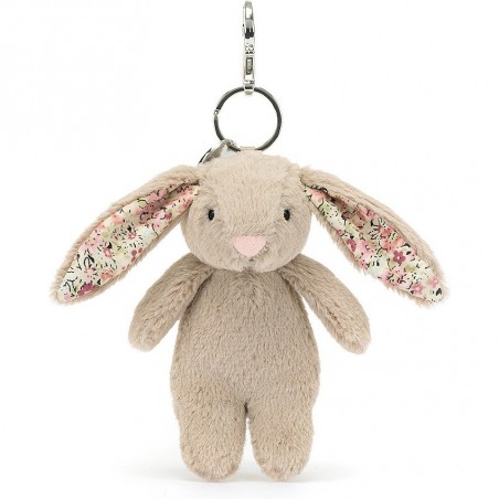 Charm de sac lapin beige Blossom - Bunny Bag - Jellycat
