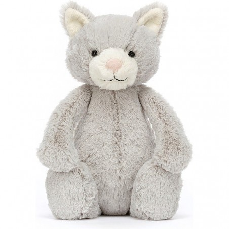 Chaton gris timide - Bashful Grey Kitty - Jellycat