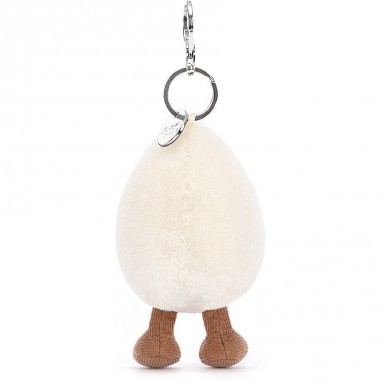 Porte clés oeuf à la coque amusant et amusant - Amuseable Happy Boiled Egg Bag - Jellycat