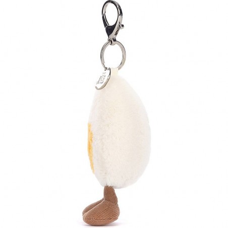 Porte clés oeuf à la coque amusant et amusant - Amuseable Happy Boiled Egg Bag - Jellycat