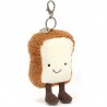 Peluche porte clés pain grillé - Amuseable Toast Bag - Jellycat
