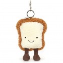 Peluche porte clés pain grillé - Amuseable Toast Bag - Jellycat