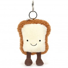 Peluche porte clés pain grillé - Amuseable Toast Bag - Jellycat 2