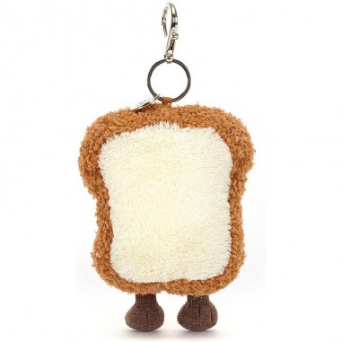 Peluche porte clés pain grillé - Amuseable Toast Bag - Jellycat