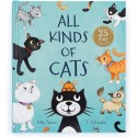Peluche Toutes sortes de chats Livre et Jack - All Kinds of Cats Book and - Jellycat